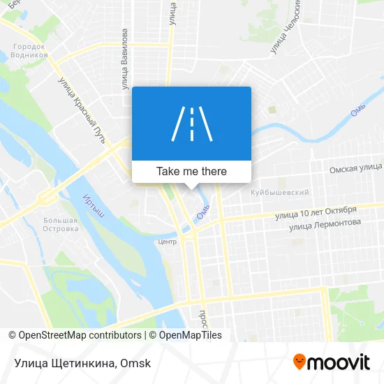 Улица Щетинкина map