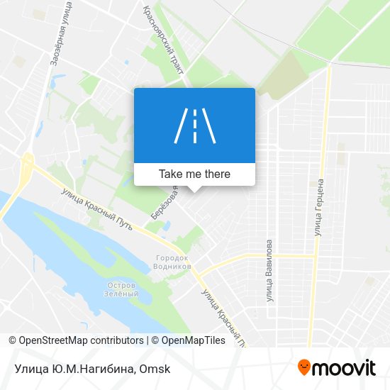 Улица Ю.М.Нагибина map