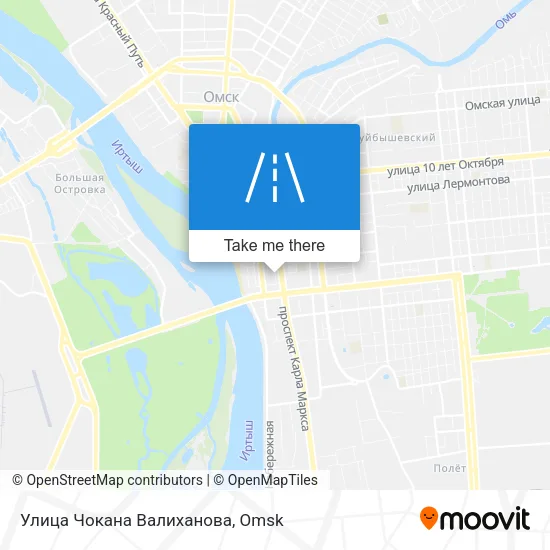 Улица Чокана Валиханова map