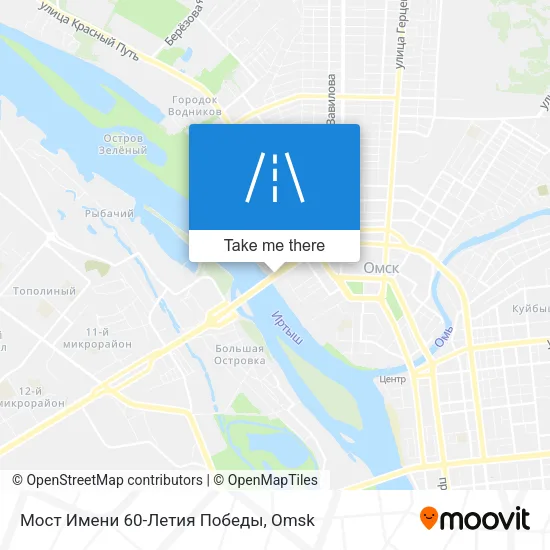 Мост Имени 60-Летия Победы map