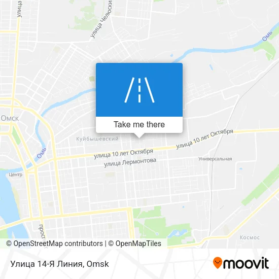 Улица 14-Я Линия map