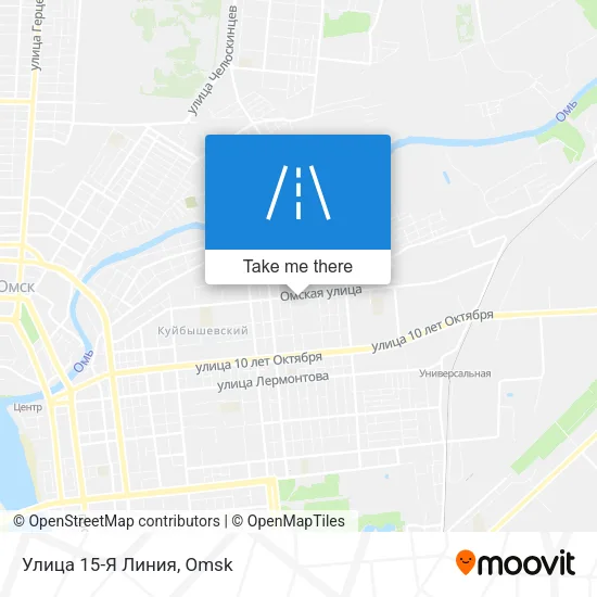 Улица 15-Я Линия map