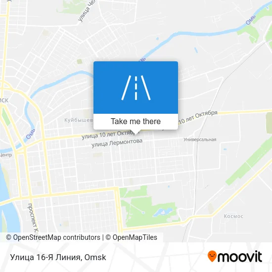 Улица 16-Я Линия map