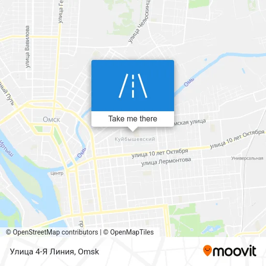 Улица 4-Я Линия map