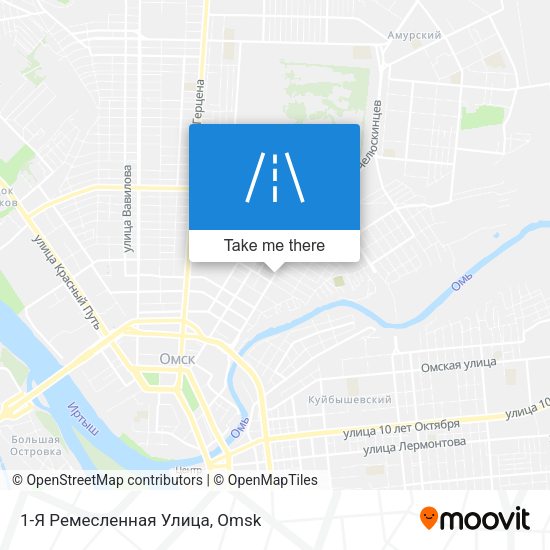 1-Я Ремесленная Улица map