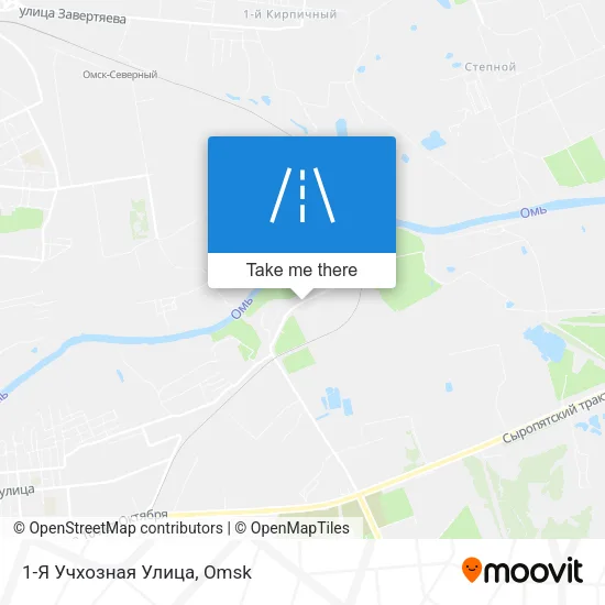 1-Я Учхозная Улица map