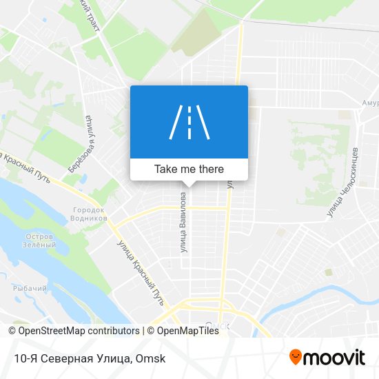 10-Я Северная Улица map