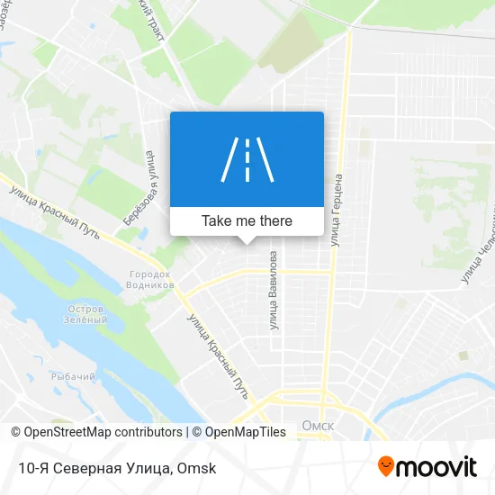10-Я Северная Улица map