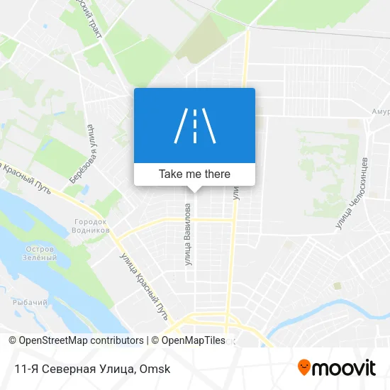 11-Я Северная Улица map