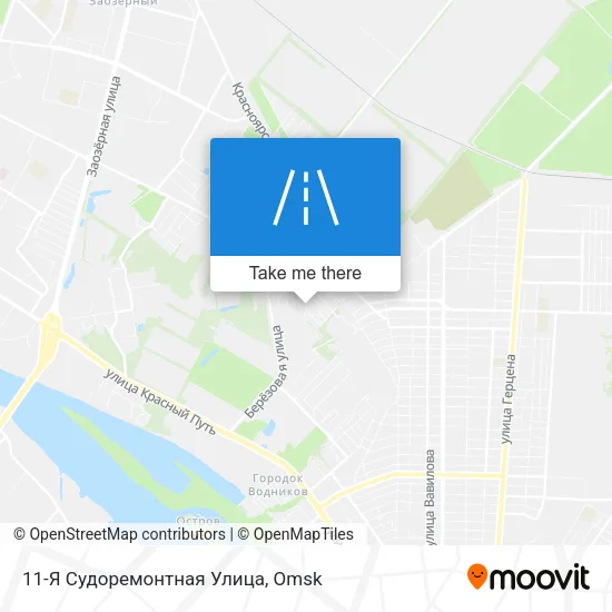 11-Я Судоремонтная Улица map