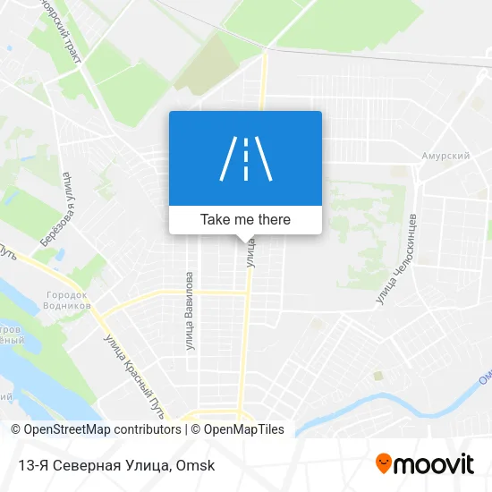 13-Я Северная Улица map