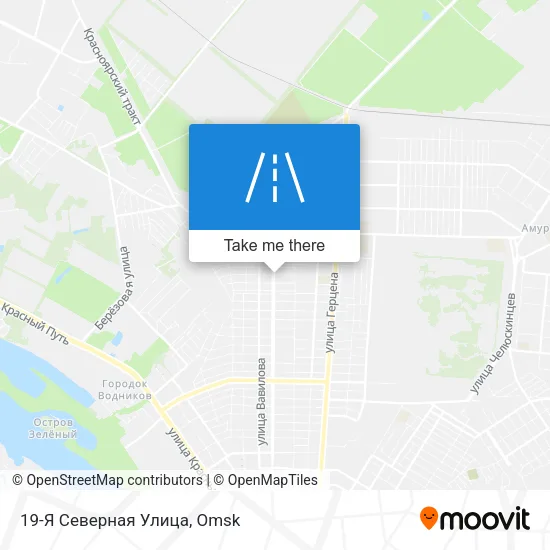 19-Я Северная Улица map