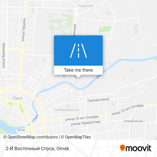 2-Й Восточный Спуск map