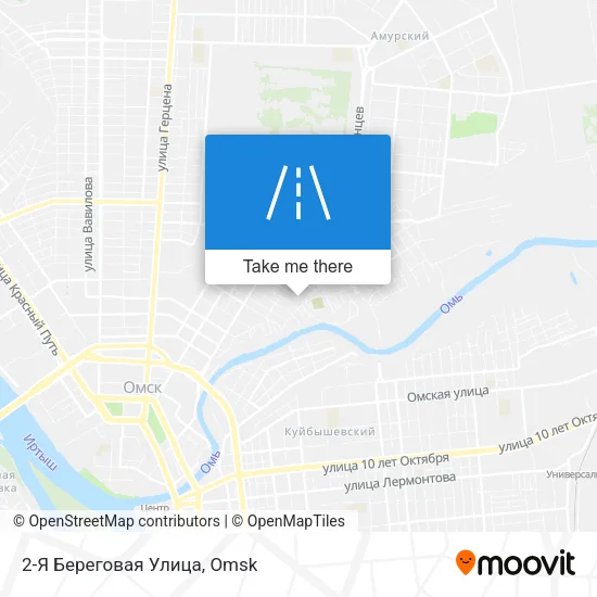 2-Я Береговая Улица map