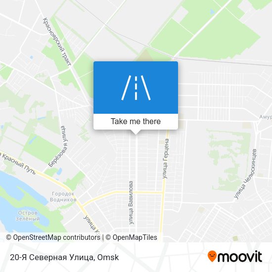 20-Я Северная Улица map