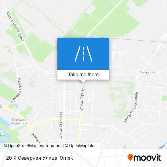 20-Я Северная Улица map