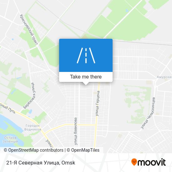 21-Я Северная Улица map