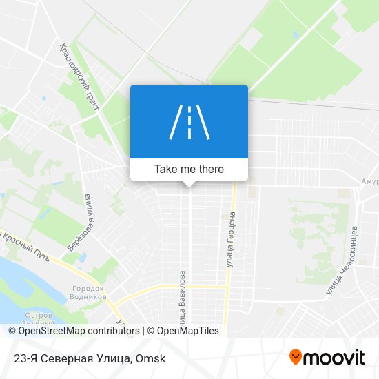 23-Я Северная Улица map