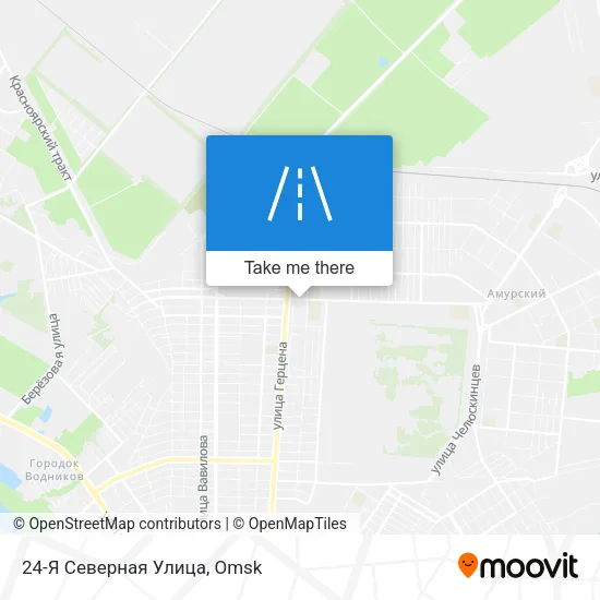 24-Я Северная Улица map
