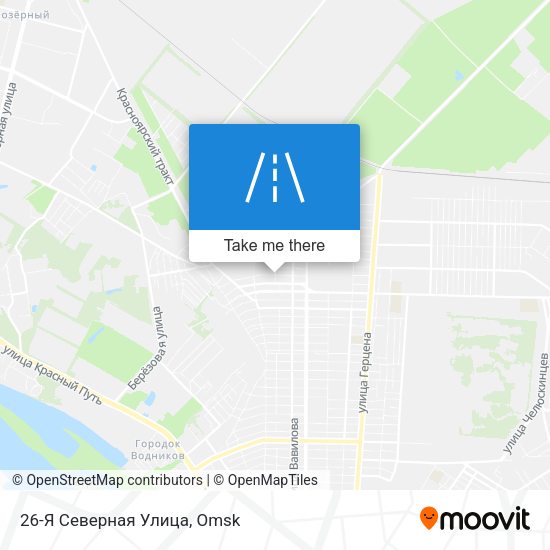 26-Я Северная Улица map