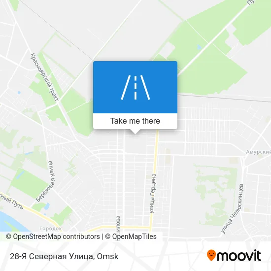 28-Я Северная Улица map