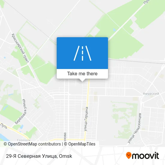 29-Я Северная Улица map