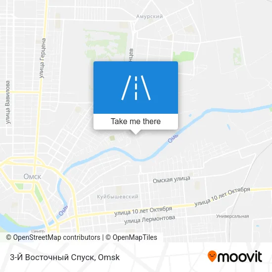 3-Й Восточный Спуск map