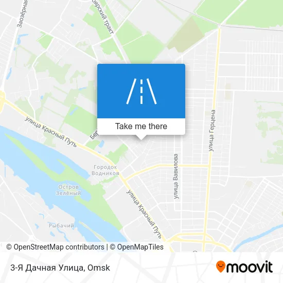 3-Я Дачная Улица map