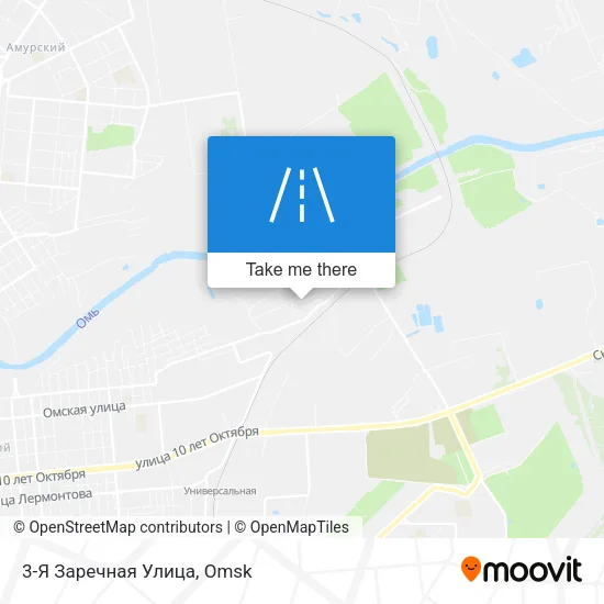 3-Я Заречная Улица map