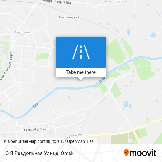 3-Я Раздольная Улица map