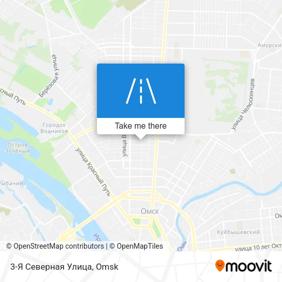 3-Я Северная Улица map