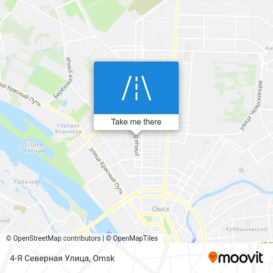4-Я Северная Улица map
