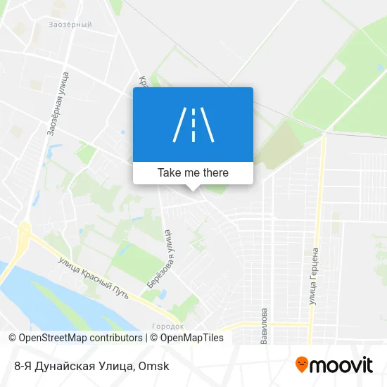 8-Я Дунайская Улица map