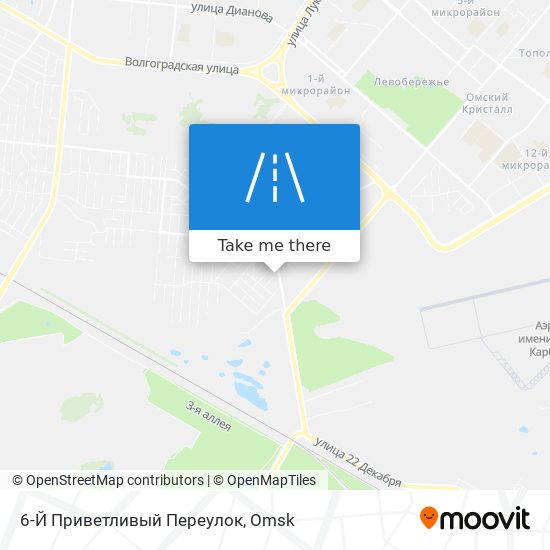 6-Й Приветливый Переулок map