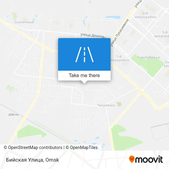 Бийская Улица map