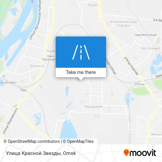 Улица Красной Звезды map