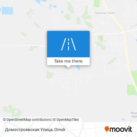 Домостроевская Улица map