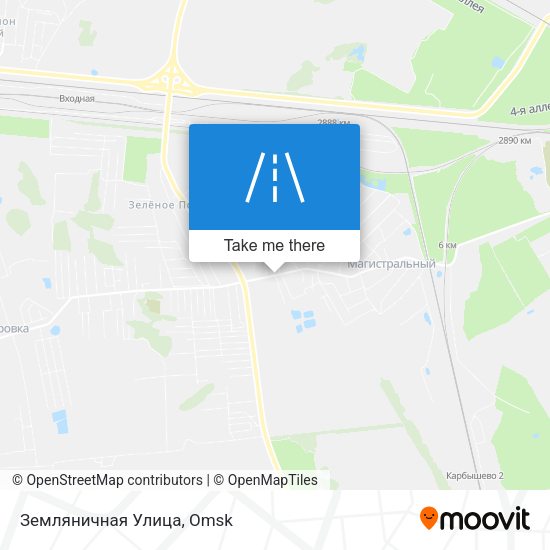 Земляничная Улица map