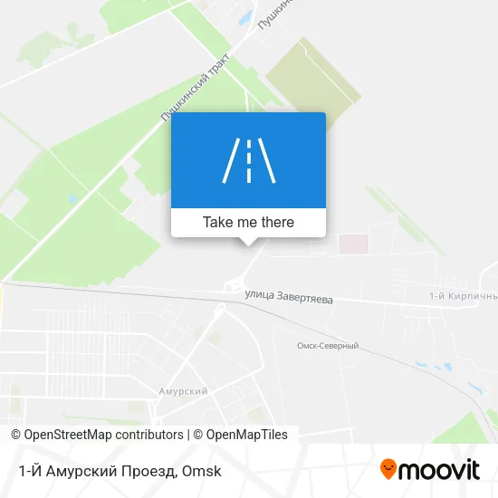 1-Й Амурский Проезд map
