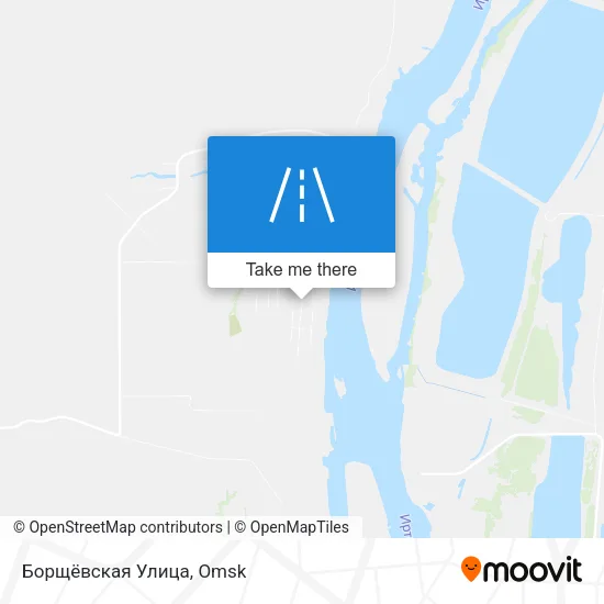 Борщёвская Улица map