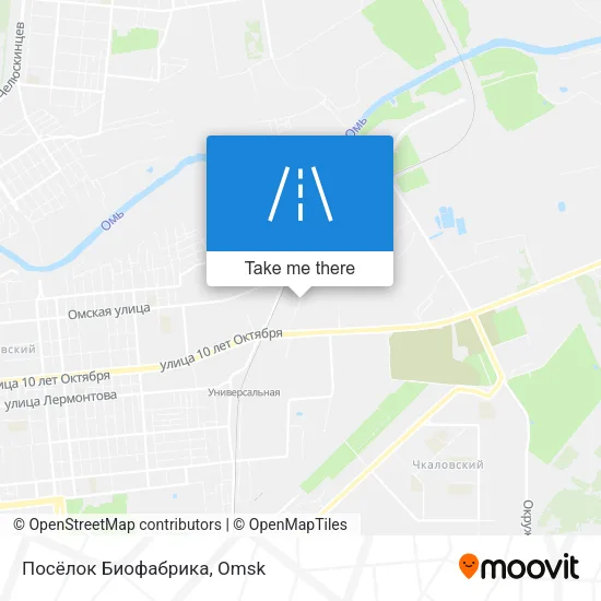 Посёлок Биофабрика map