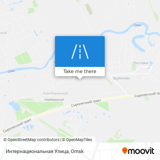 Интернациональная Улица map