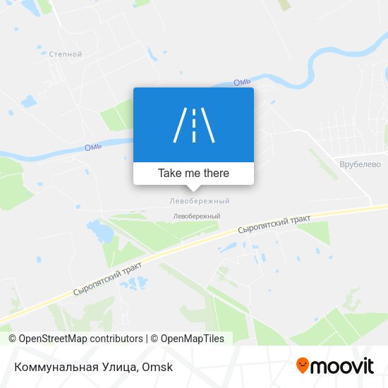Коммунальная Улица map