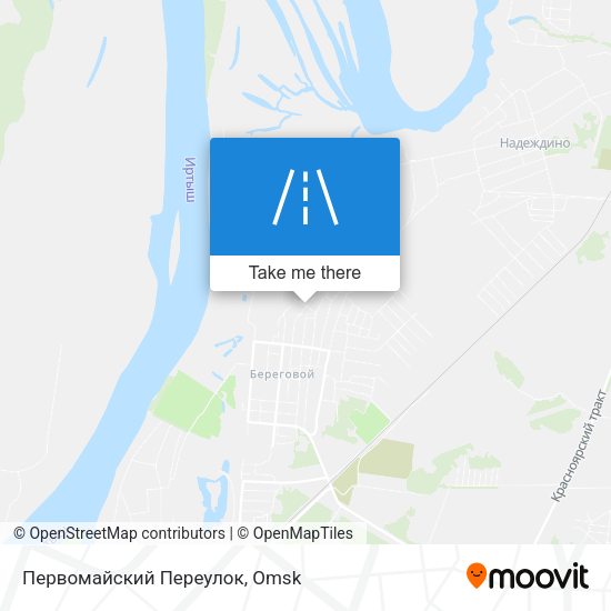 Первомайский Переулок map