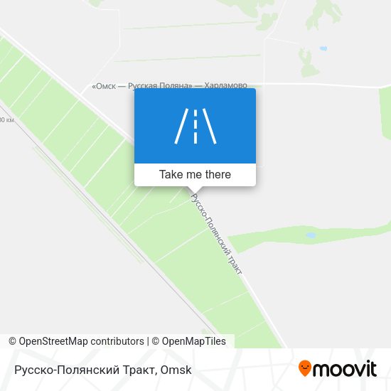 Русско-Полянский Тракт map