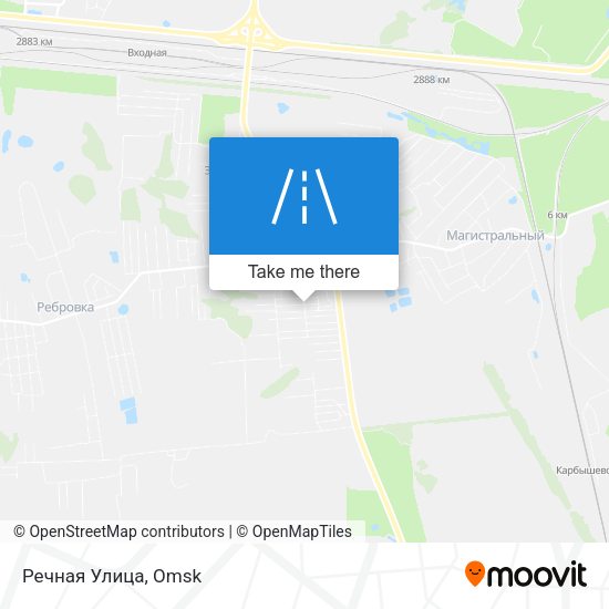 Речная Улица map