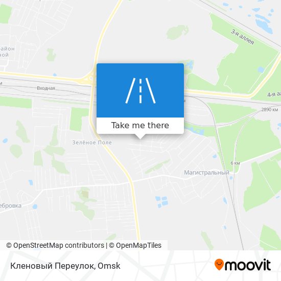 Кленовый Переулок map