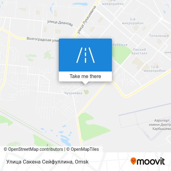 Улица Сакена Сейфуллина map