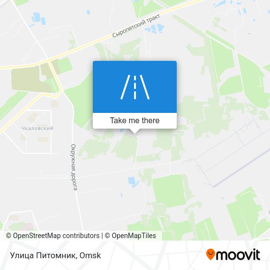 Улица Питомник map