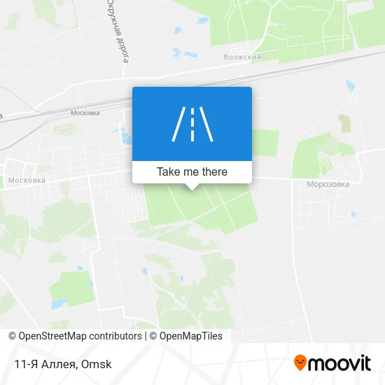 11-Я Аллея map
